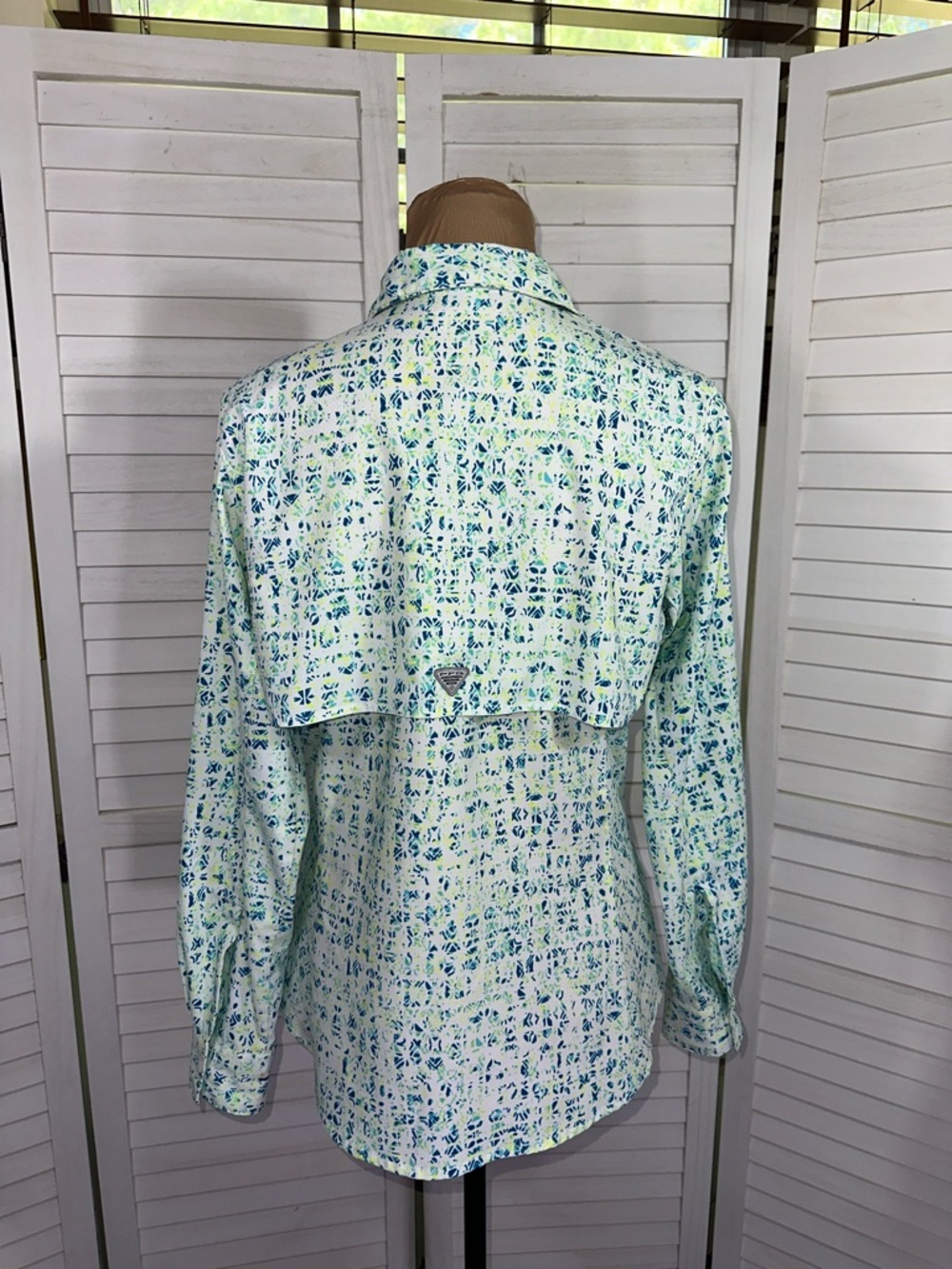 Columbia PFG Super Tamiami™ Shirt Size Medium NWOT Roll Tab Sleeve - Picture 8 of 12